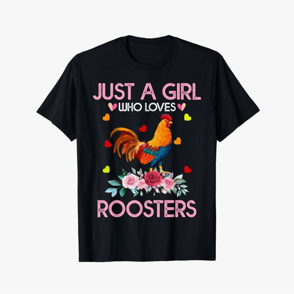 Rooster Graphic Shirt Size XL